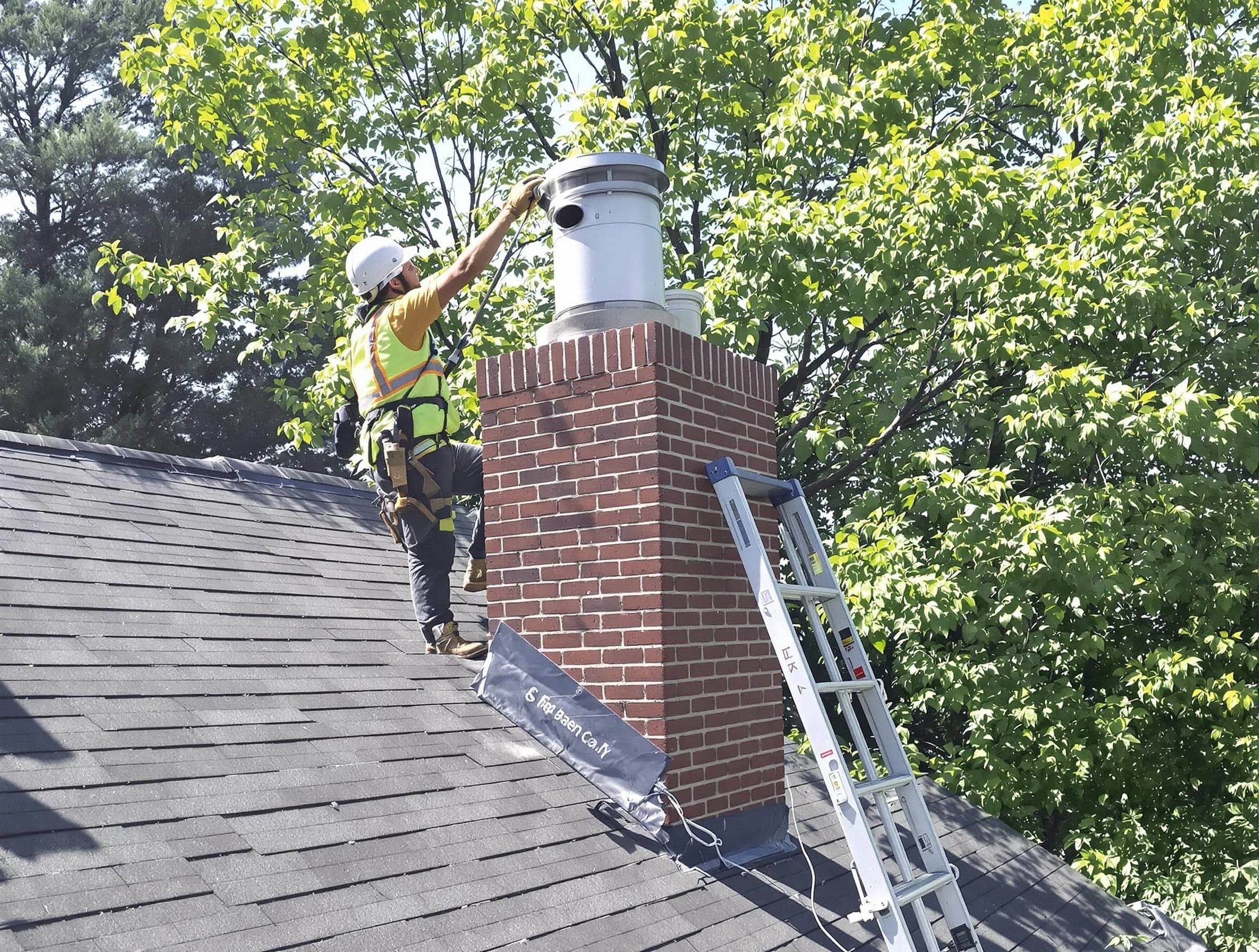 Chimney liner inspection by West Jordan Chimney Sweep in West Jordan, UT