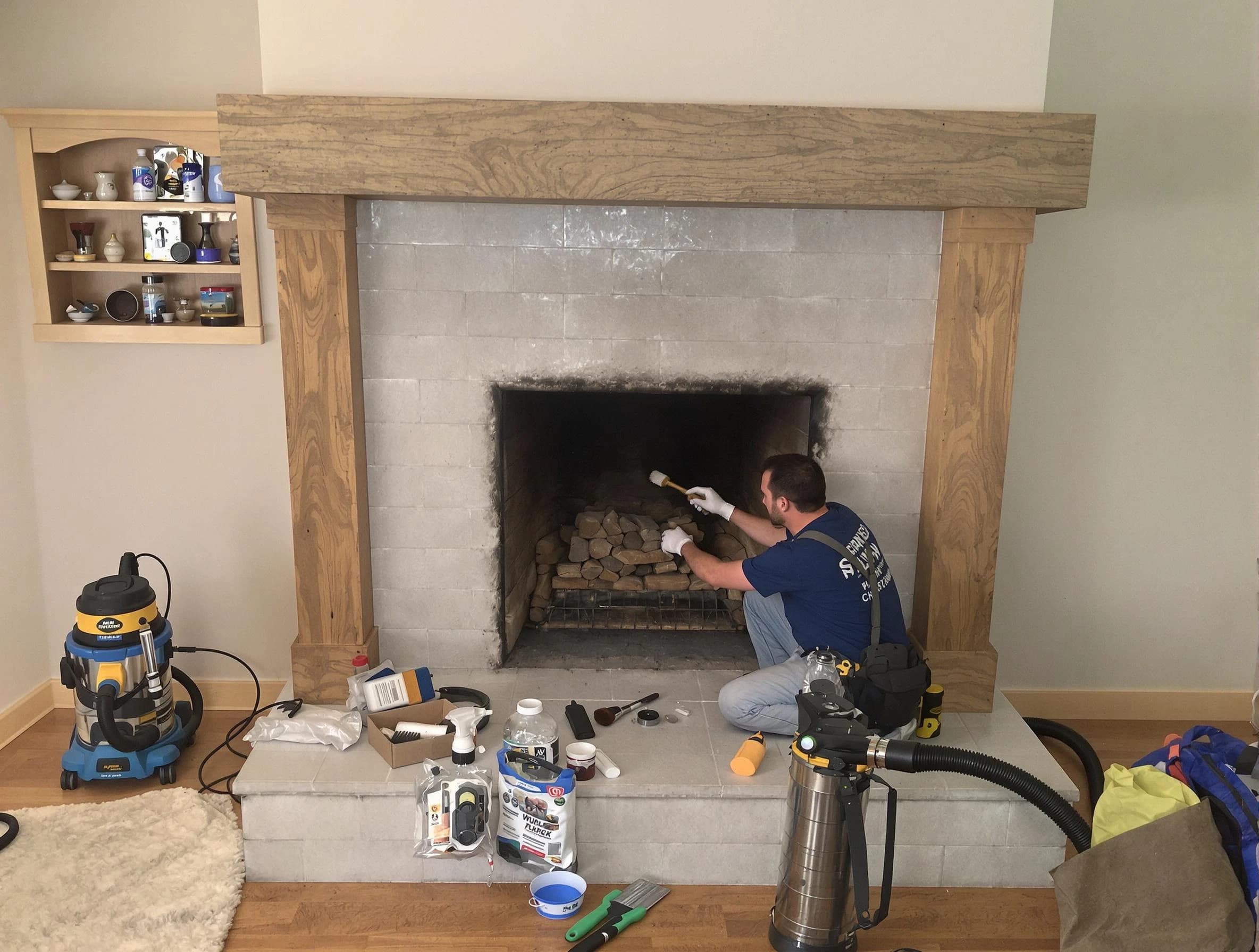 Detailed creosote removal process by West Jordan Chimney Sweep in West Jordan, UT