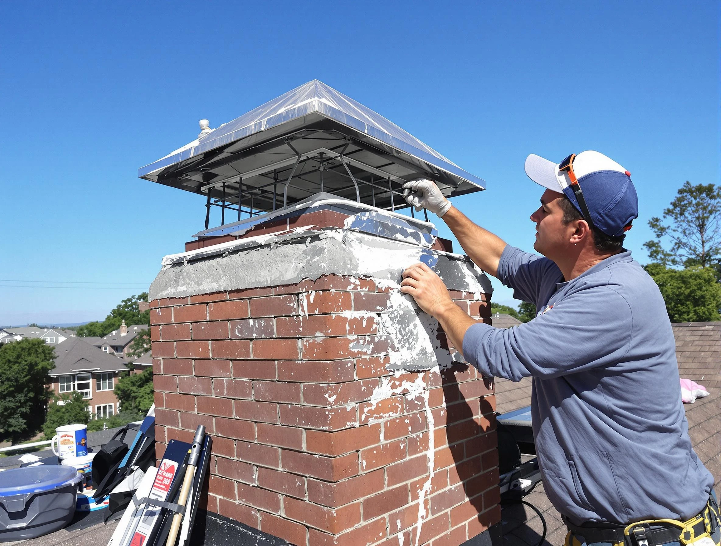 Chimney Crown Services in West Jordan
