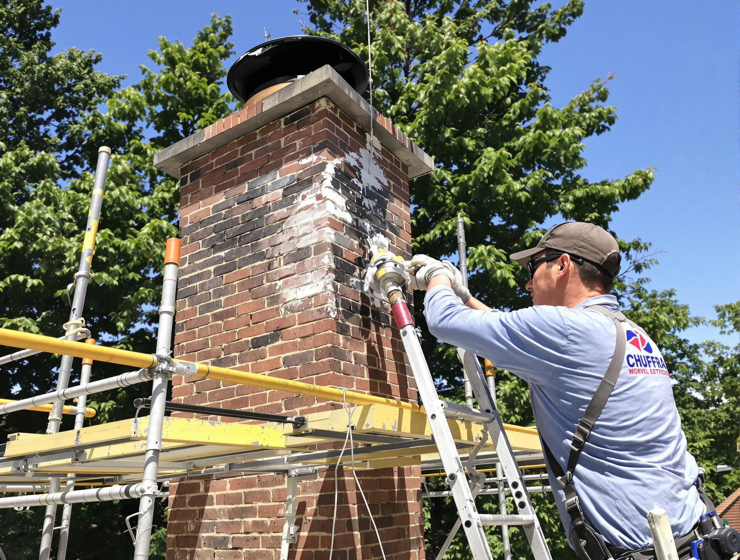 Structural chimney repair by West Jordan Chimney Sweep in West Jordan, UT